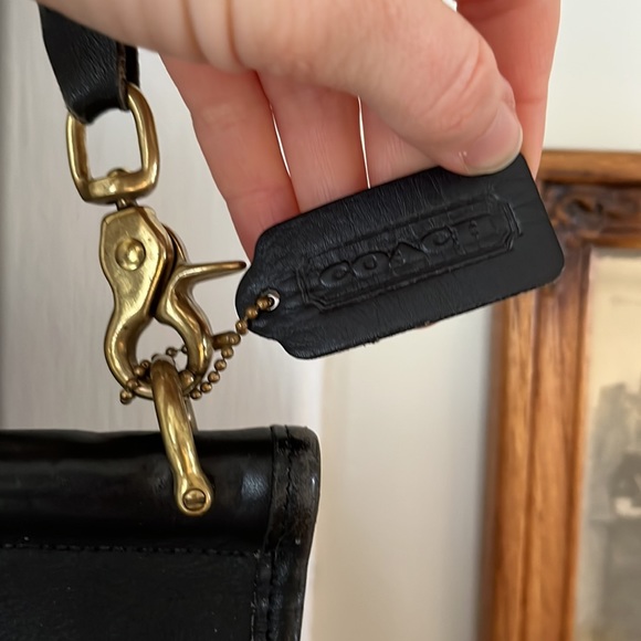 Vintage black Coach briefcase - Picture 2 of 5